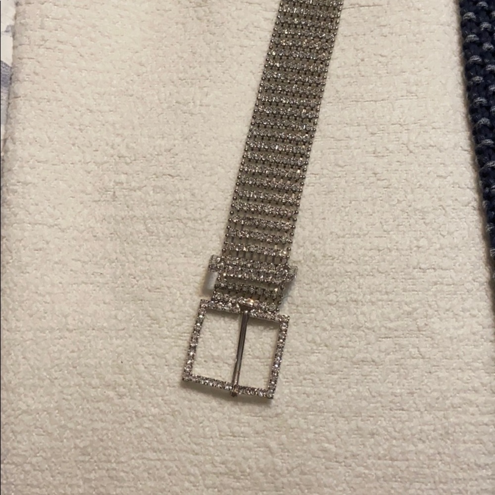 Rhinestone belt